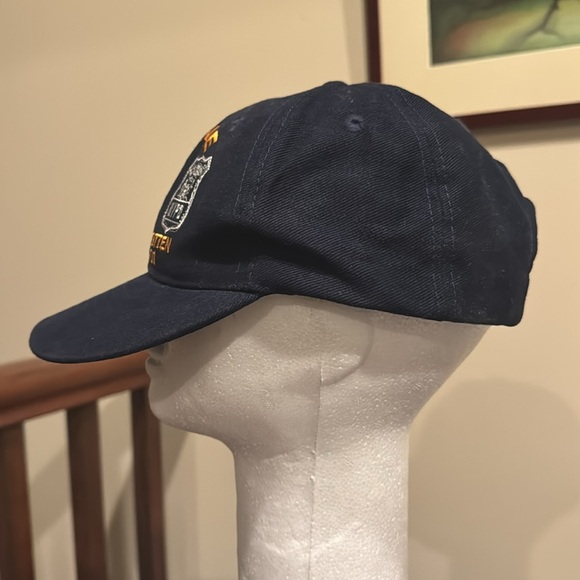 Navy Blue 9/11 Tribute gone but not forgotten 911 baseball cap embroidered NY - Picture 4 of 12